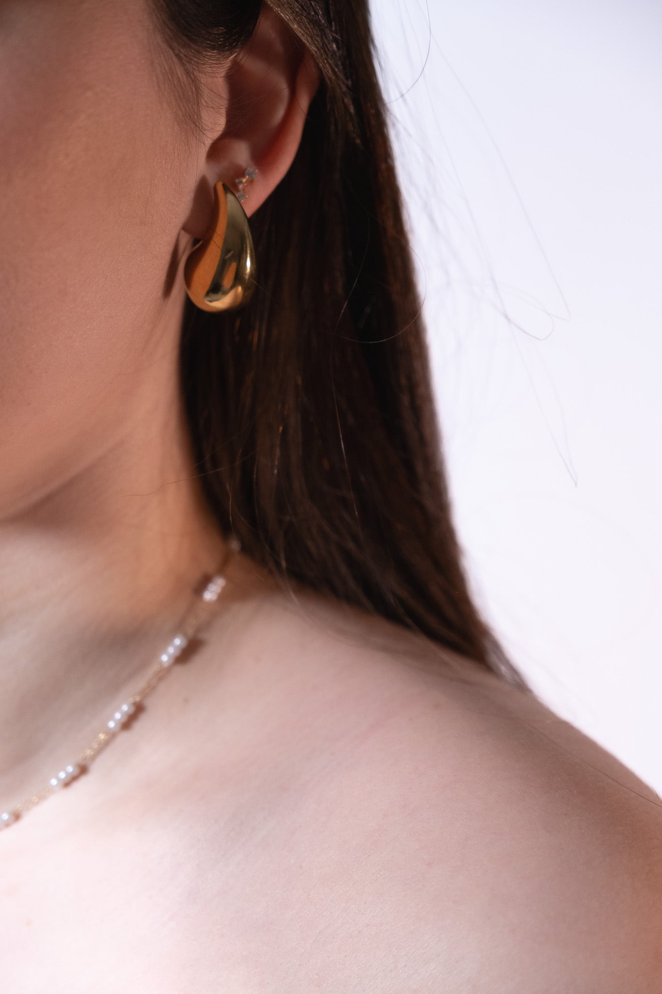 Boucle d'oreille " vague "