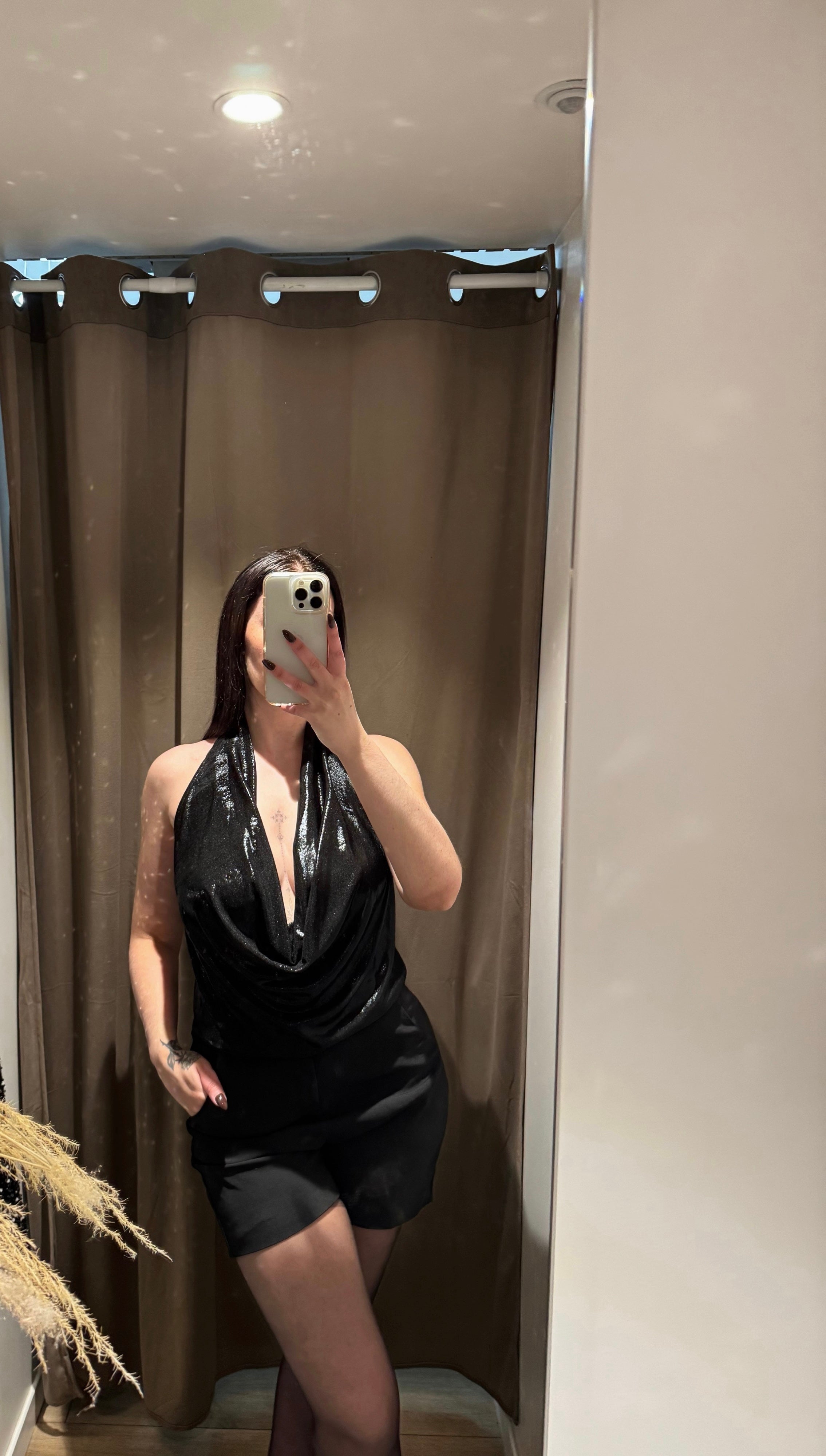 Haut brillant Agathe