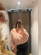 pull ajourée Joy