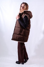 Manteau Julie ( Marron / Beige )